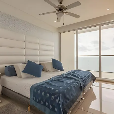 Apartamento Lujoso Apto Con Vista Al Mar - H2 Hyatt 1806 Cartagena