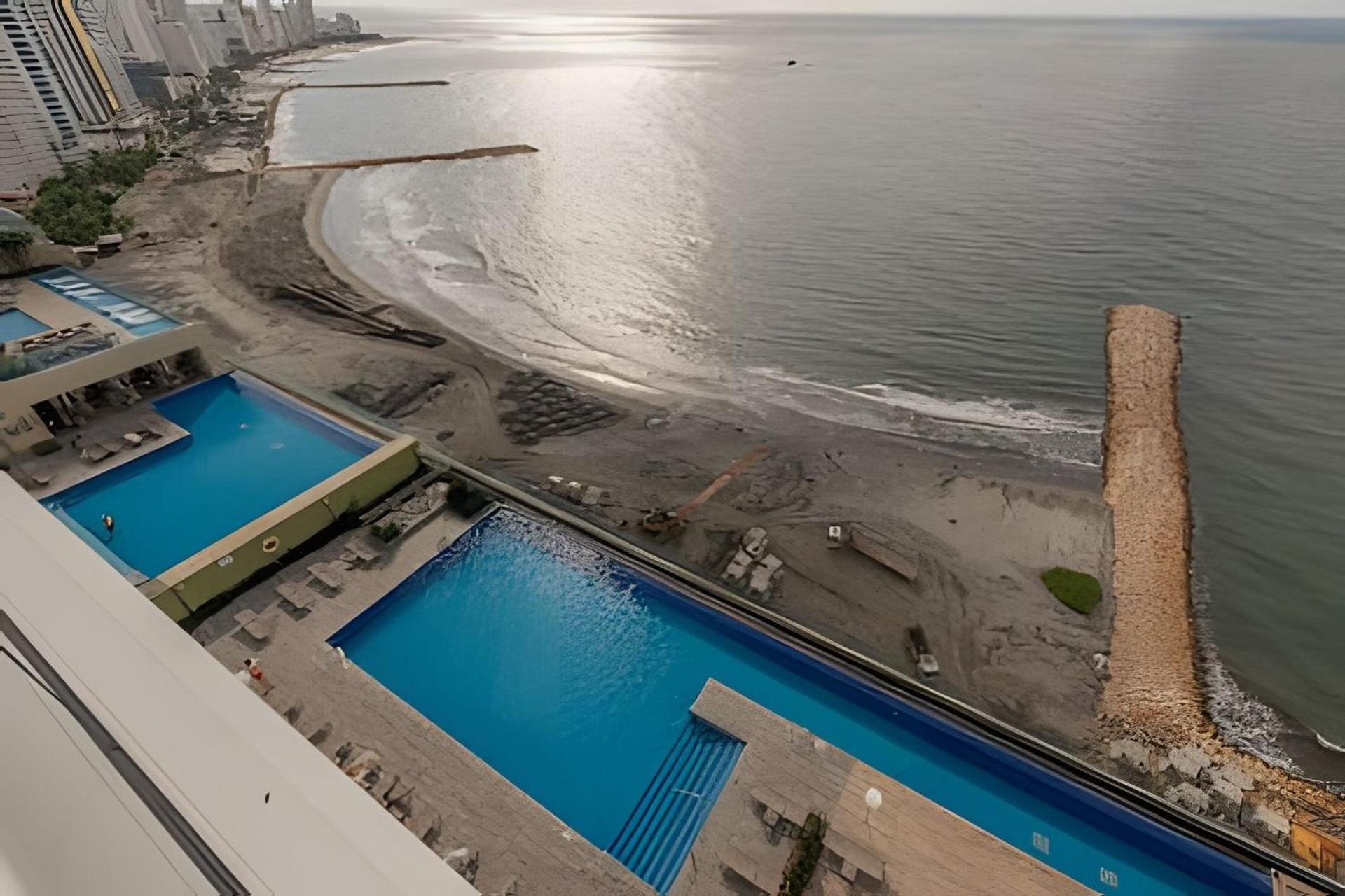 Lujoso Apto Con Vista Al Mar - H2 Hyatt 1806 Apartamento